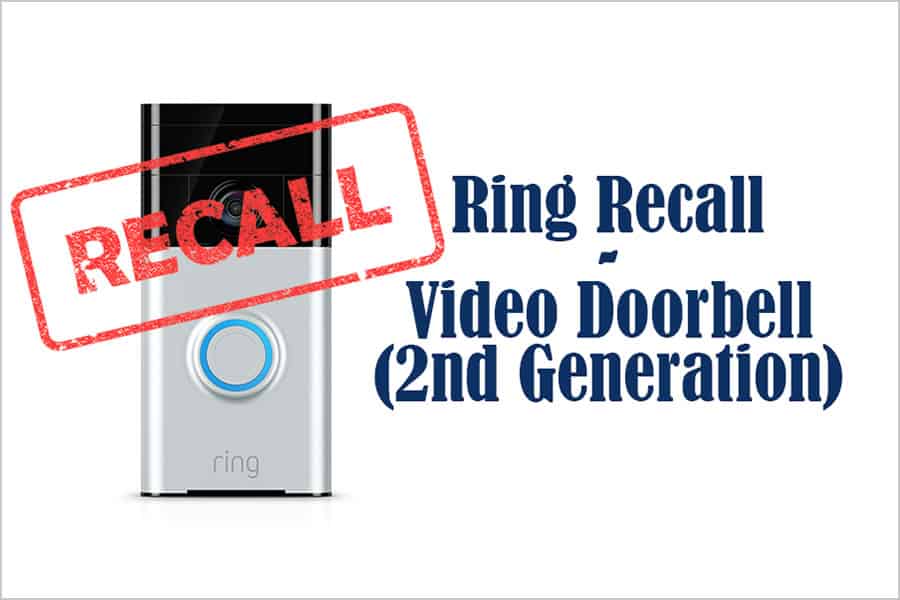 Featured image for “Ring Recall – Video Doorbell (2nd Generation)”